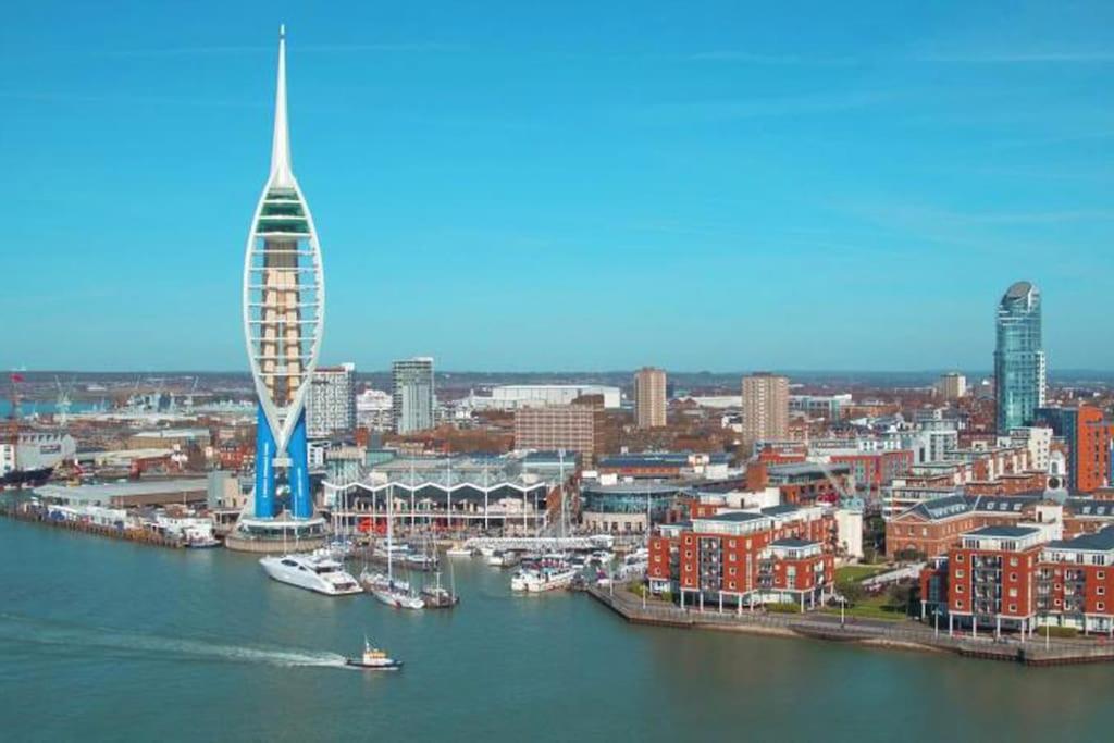 Portsmouth 3 Bedroom Getaway, Sleeps 6 외부 사진